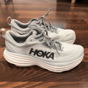 HOKA - Wide Gray Running Shoes 11
